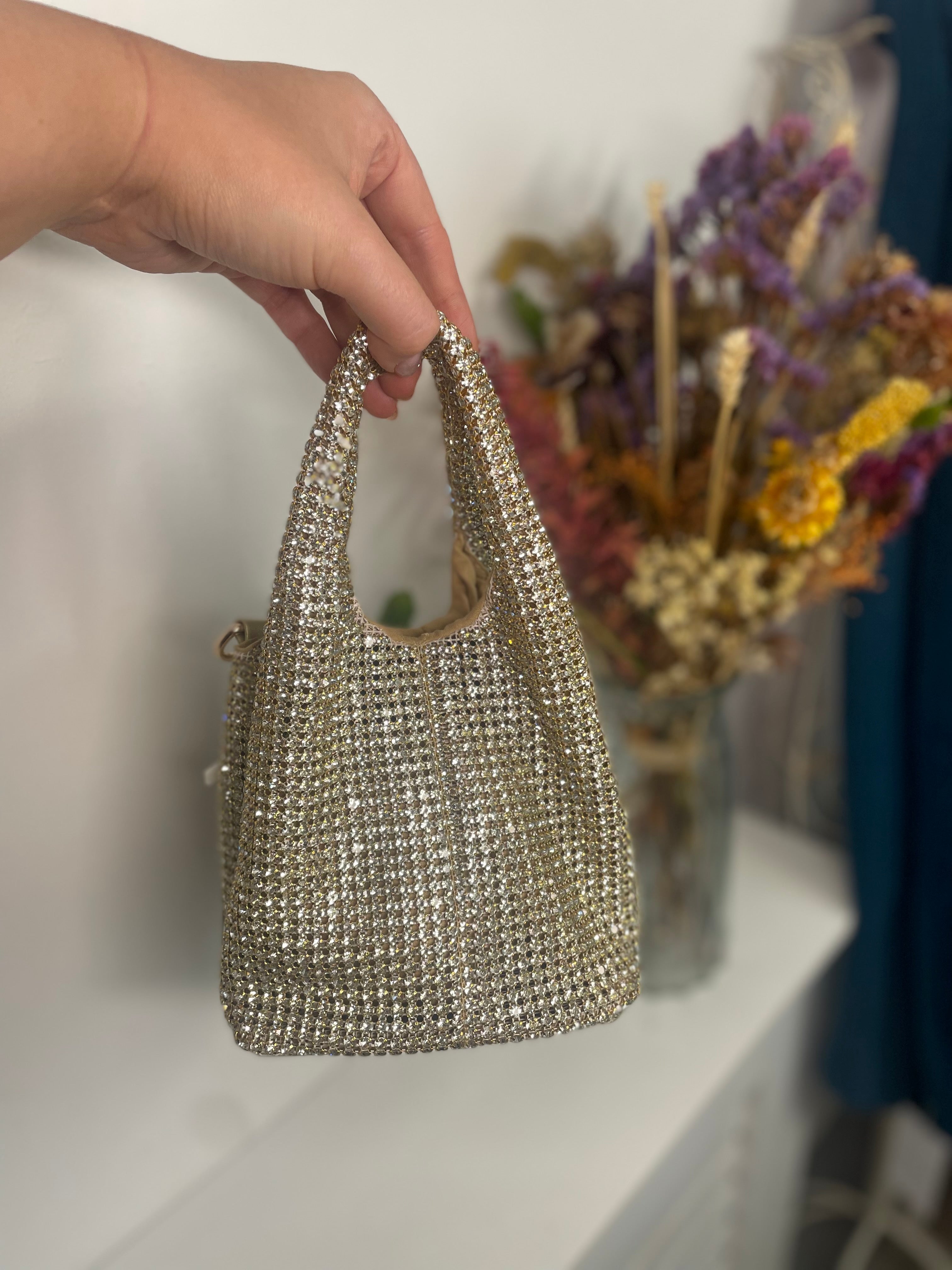 Diamante evening bag sale