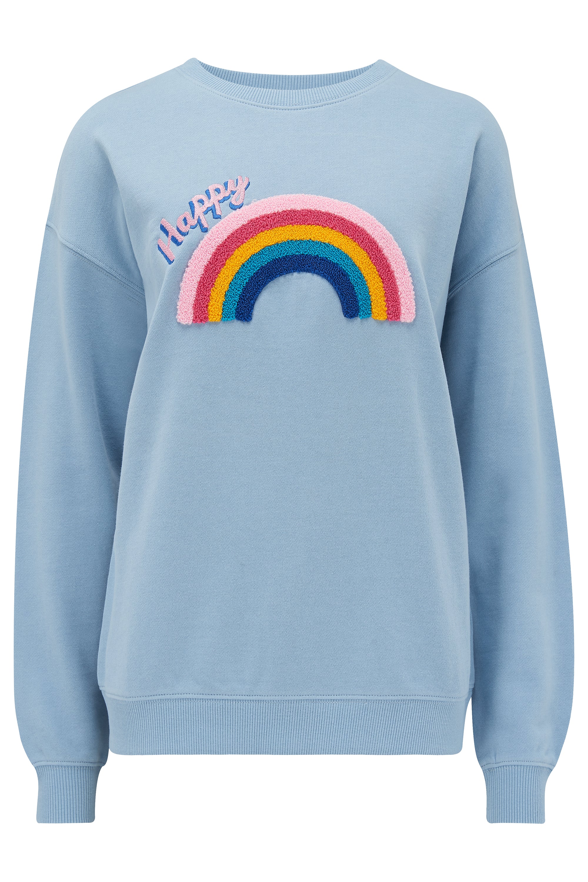 Rainbow clearance happy sweatshirt