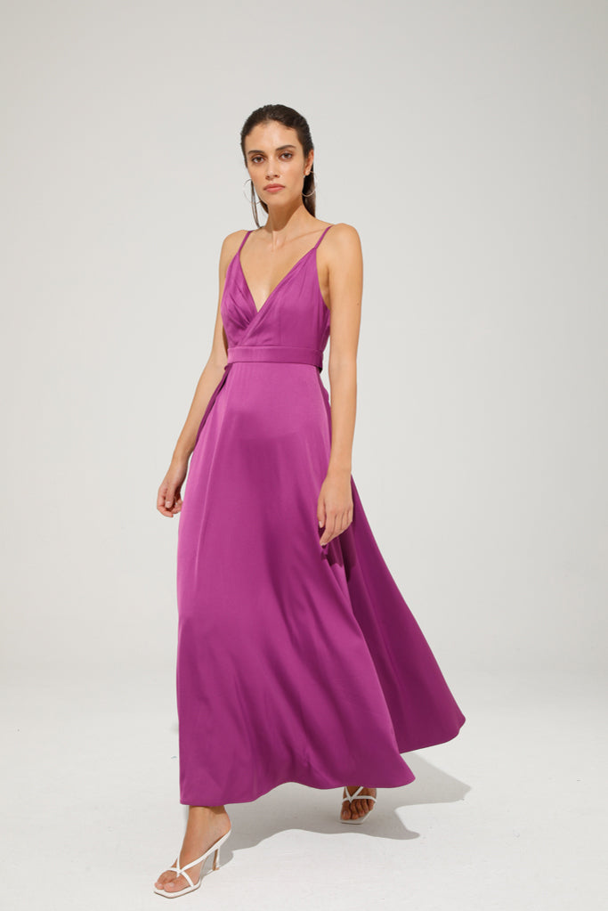 CARILLON MAXI DRESS (ORCHID)