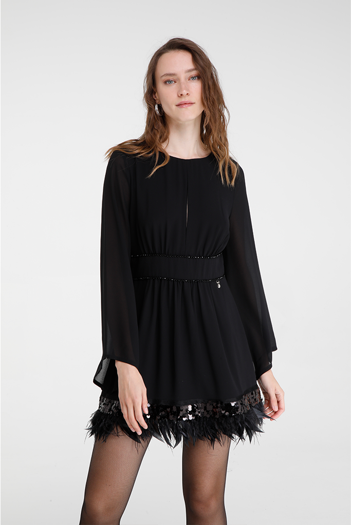 Giova Mini Dress (Black)