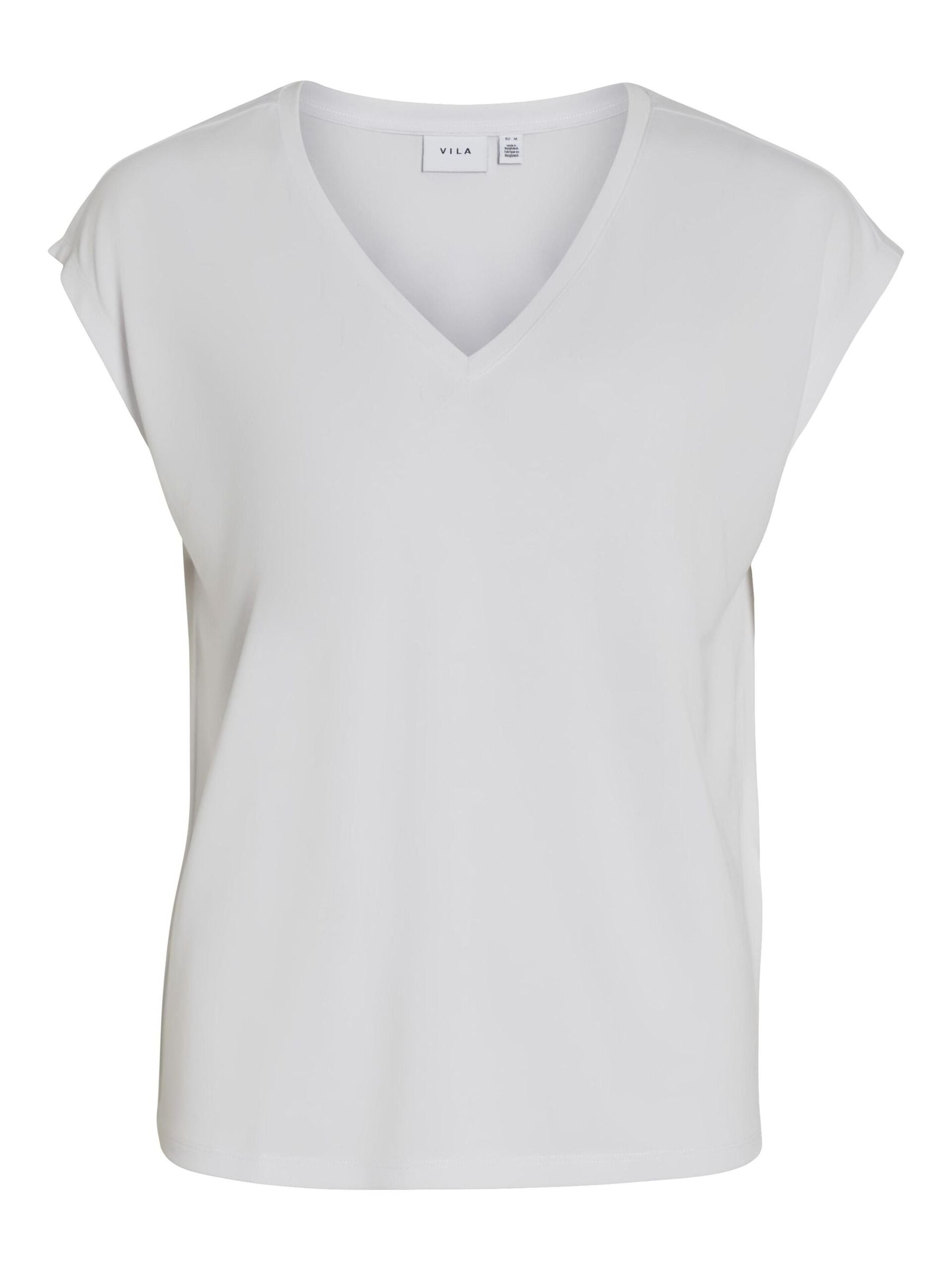 Bonnie V-Neck T-Shirt (Optical Snow)