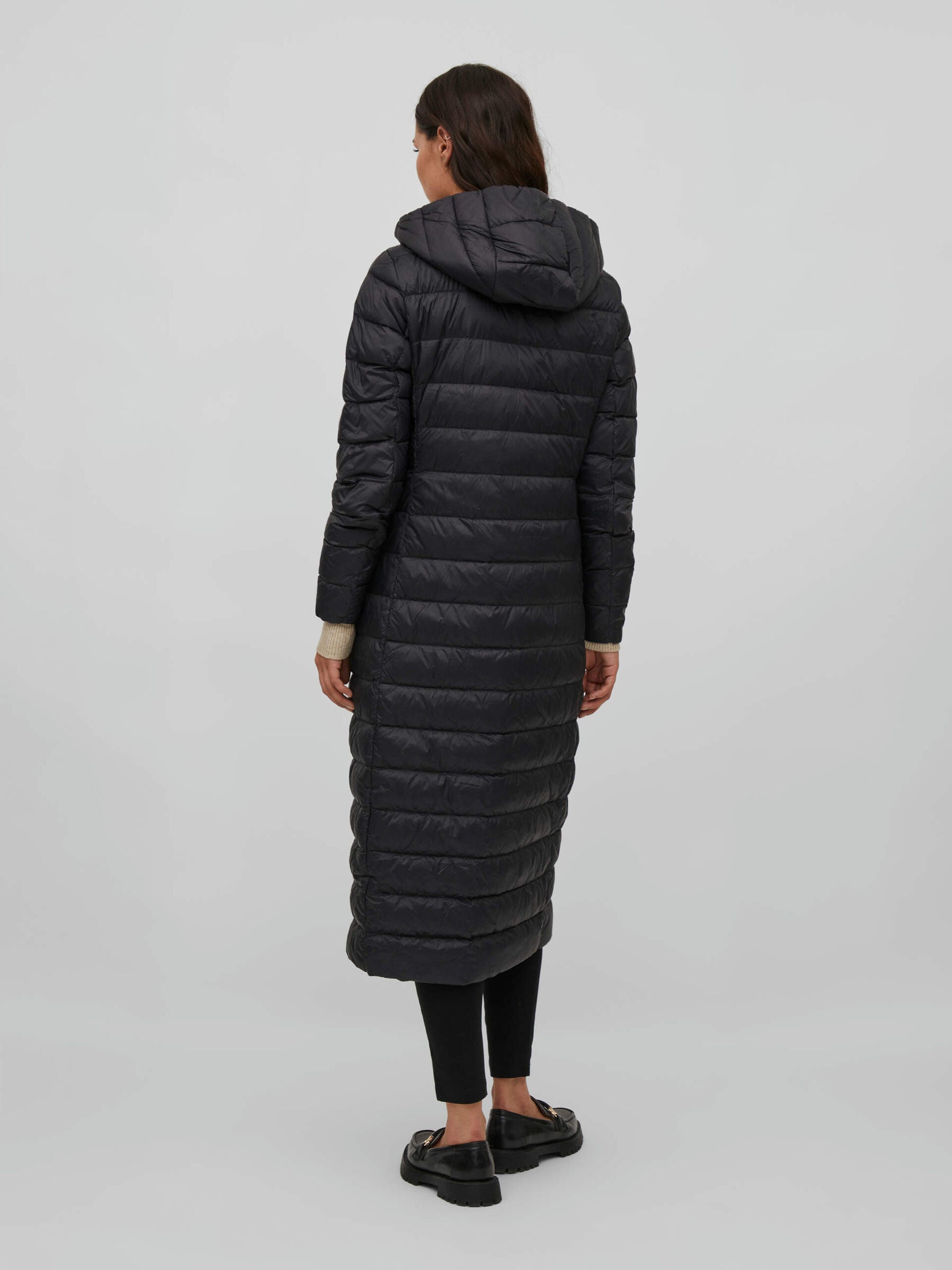 ANYA LONG DOWN COAT (BLACK)