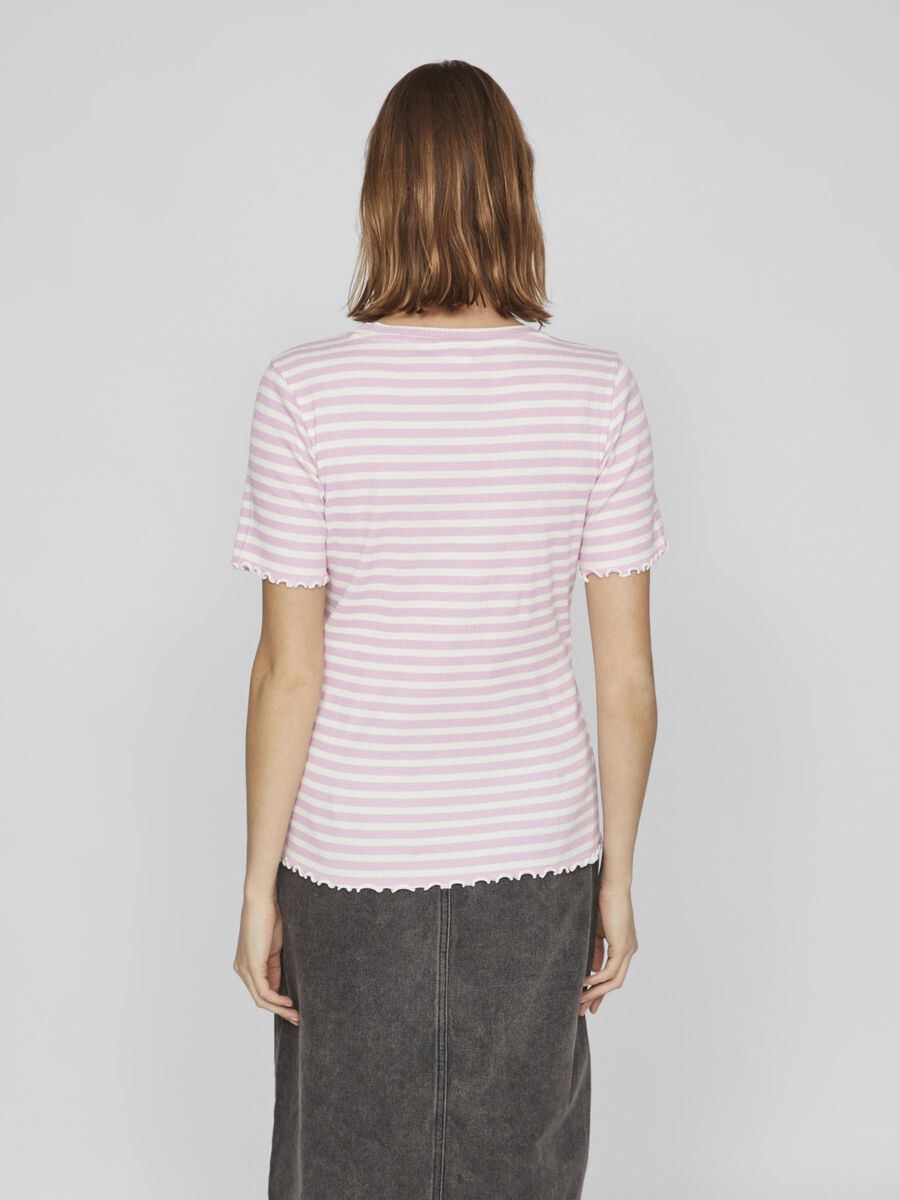 Thessa T-Shirt (Pink/White)