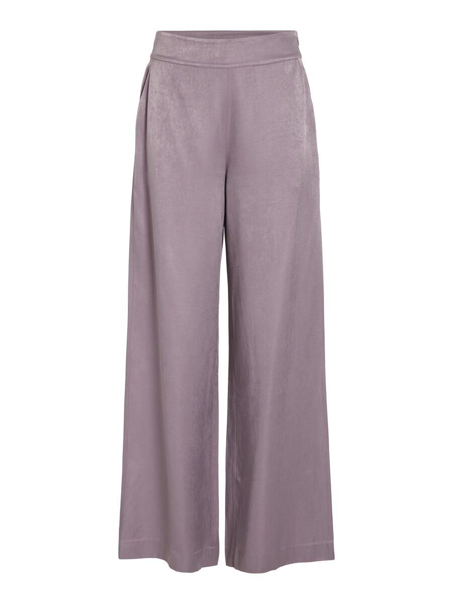 Angilique High Waisted Trousers (Mauve)