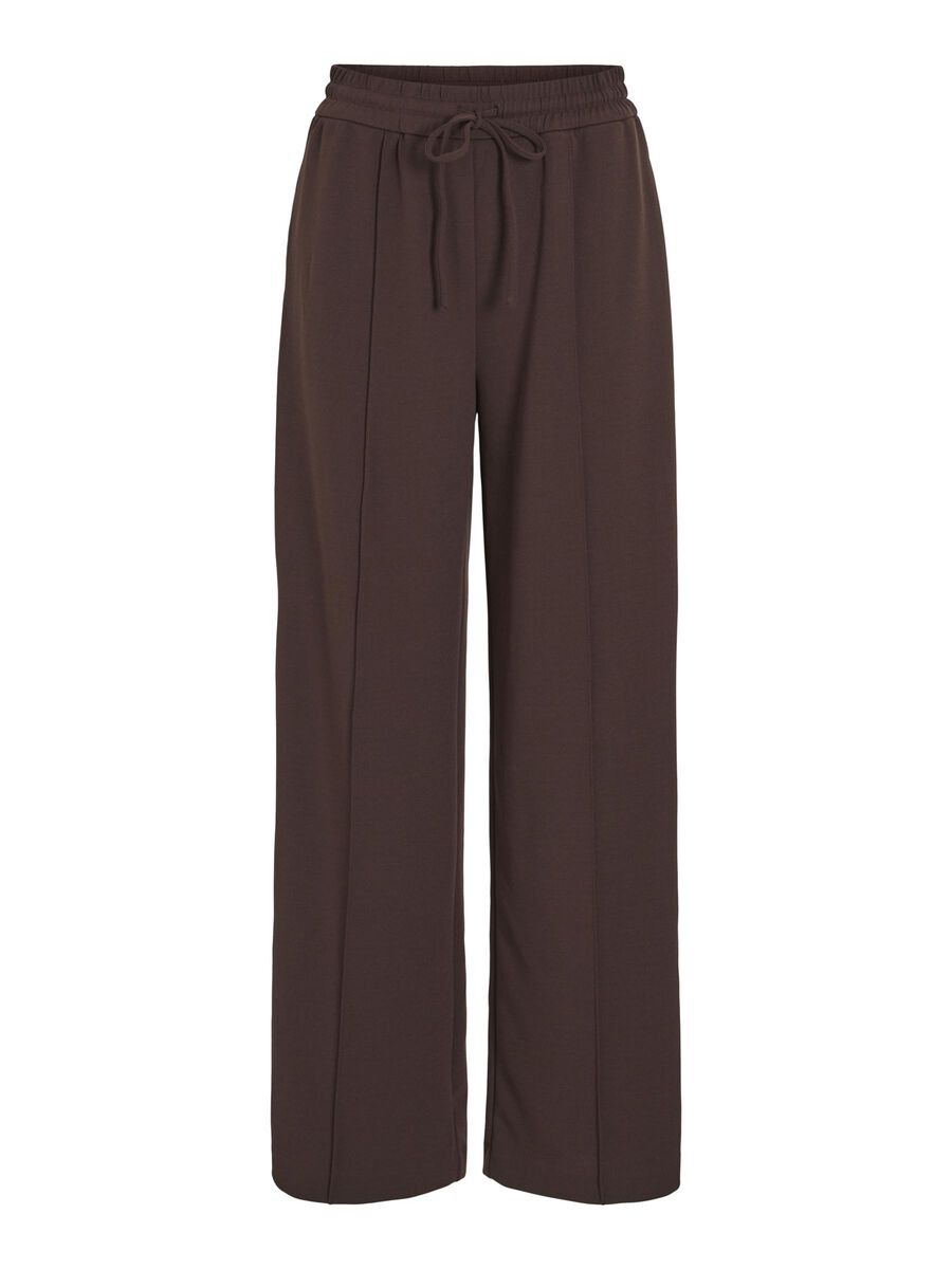 Luna Wide Leg Pants (Coffee Bean)