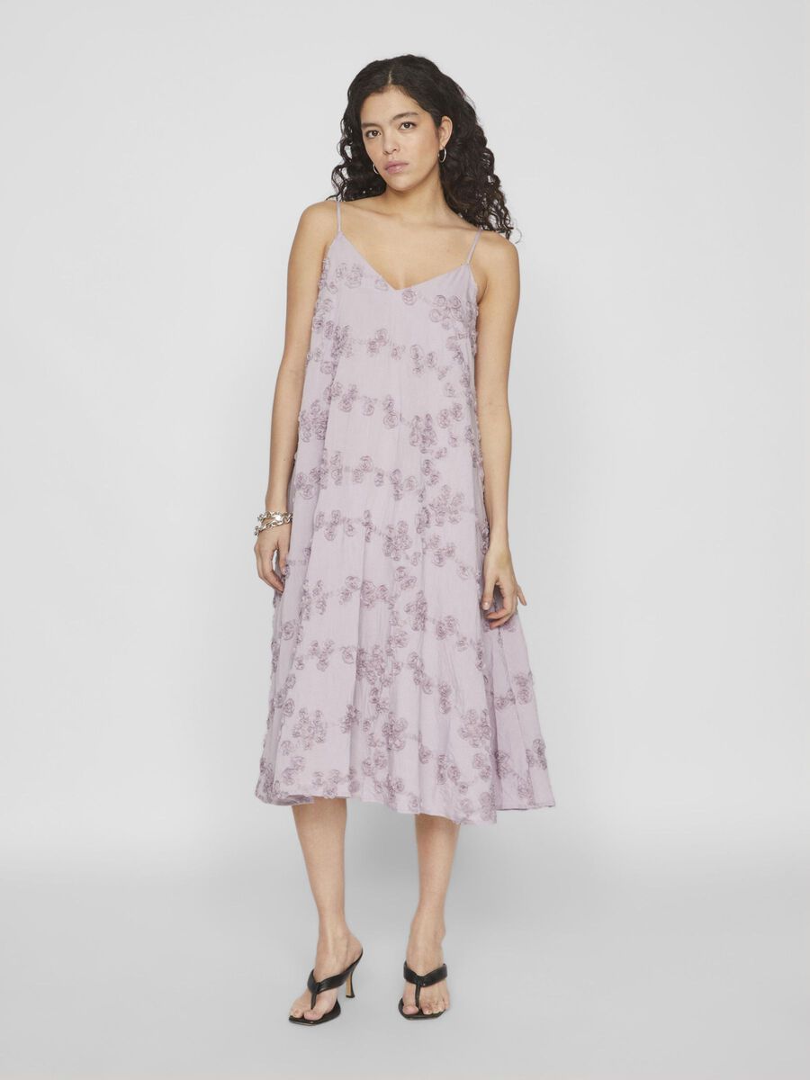 Mara Sleeveless Midi Dress (Nirvana)