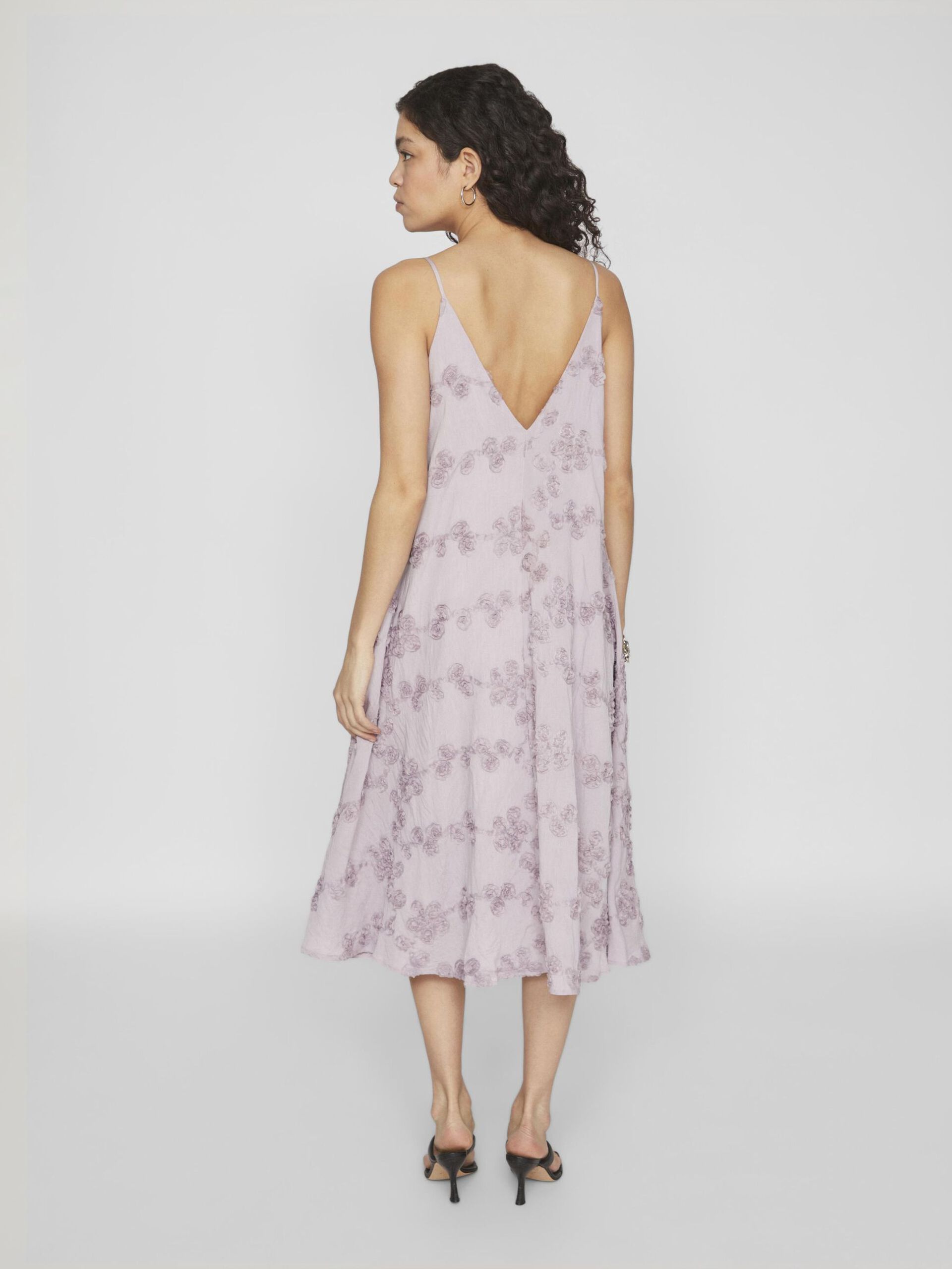 Mara Sleeveless Midi Dress (Nirvana)