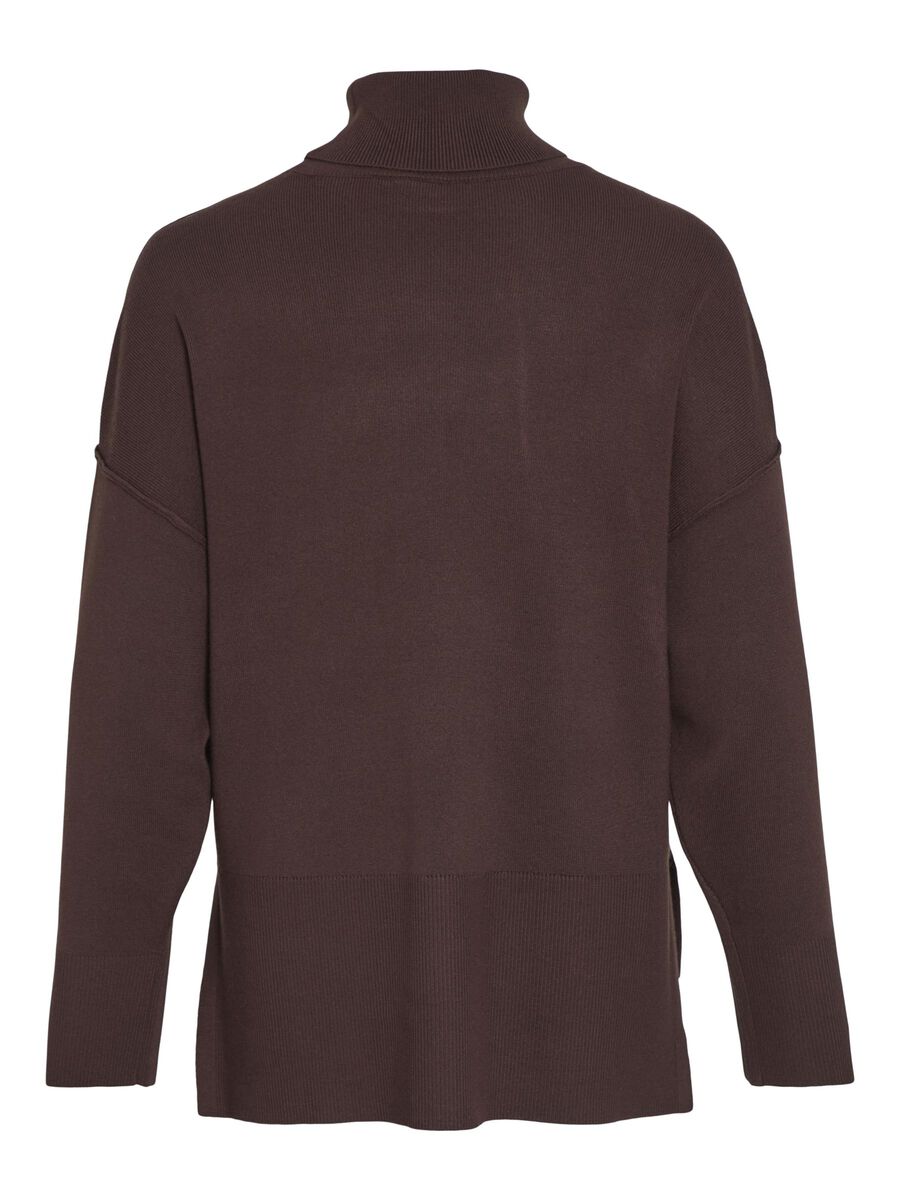 Harper Rollneck Jumper (Coffee Bean)