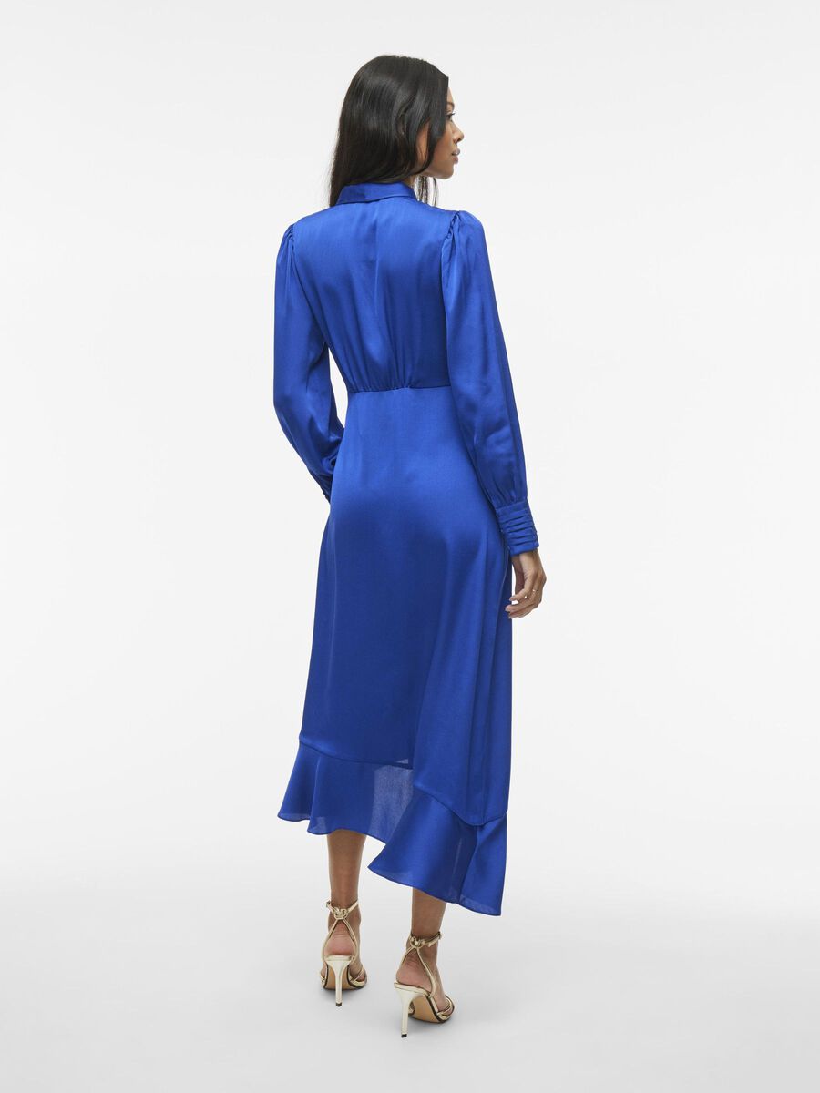 Nyla Wrap Dress (Mazarine blue)