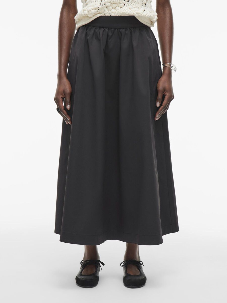 Melissa High Waisted Maxi Skirt (Meteorite)