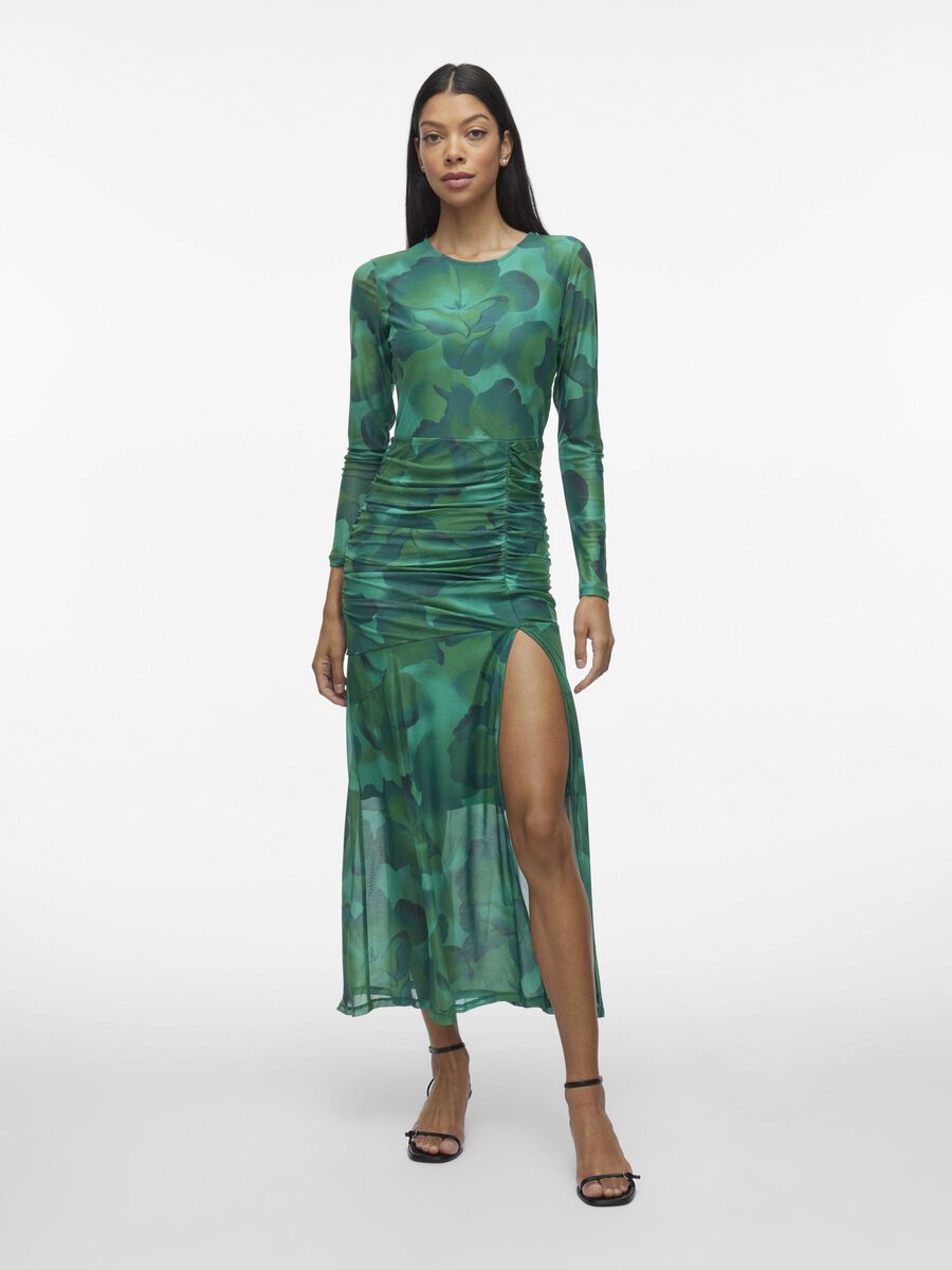 Leena Maxi Dress (Ultramarine Green)