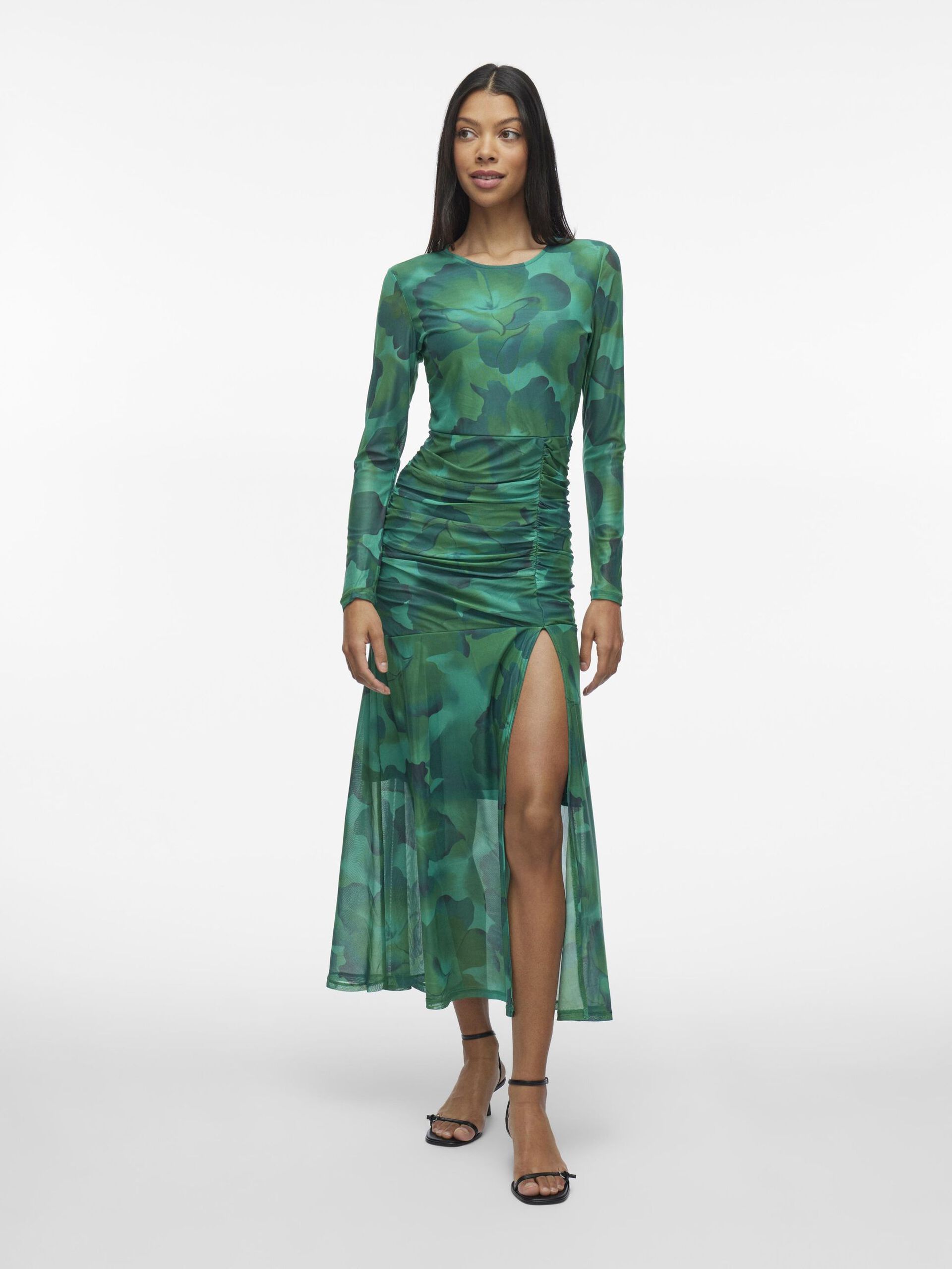 Leena Maxi Dress (Ultramarine Green)