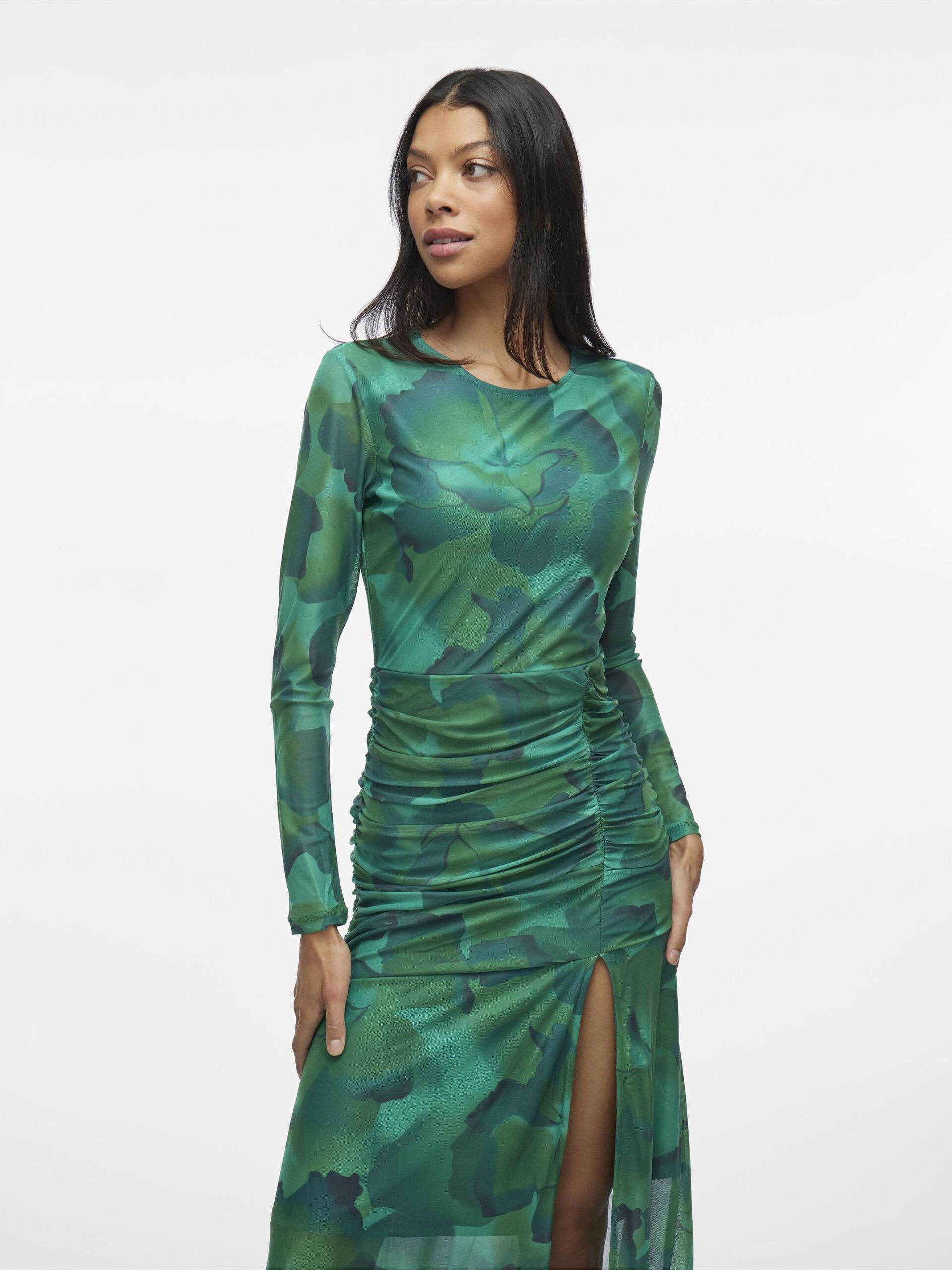 Leena Maxi Dress (Ultramarine Green)