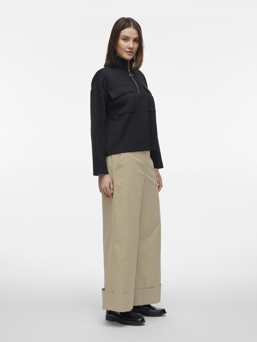 Ida 7/8 Fold Up Pants (Feather Gray)