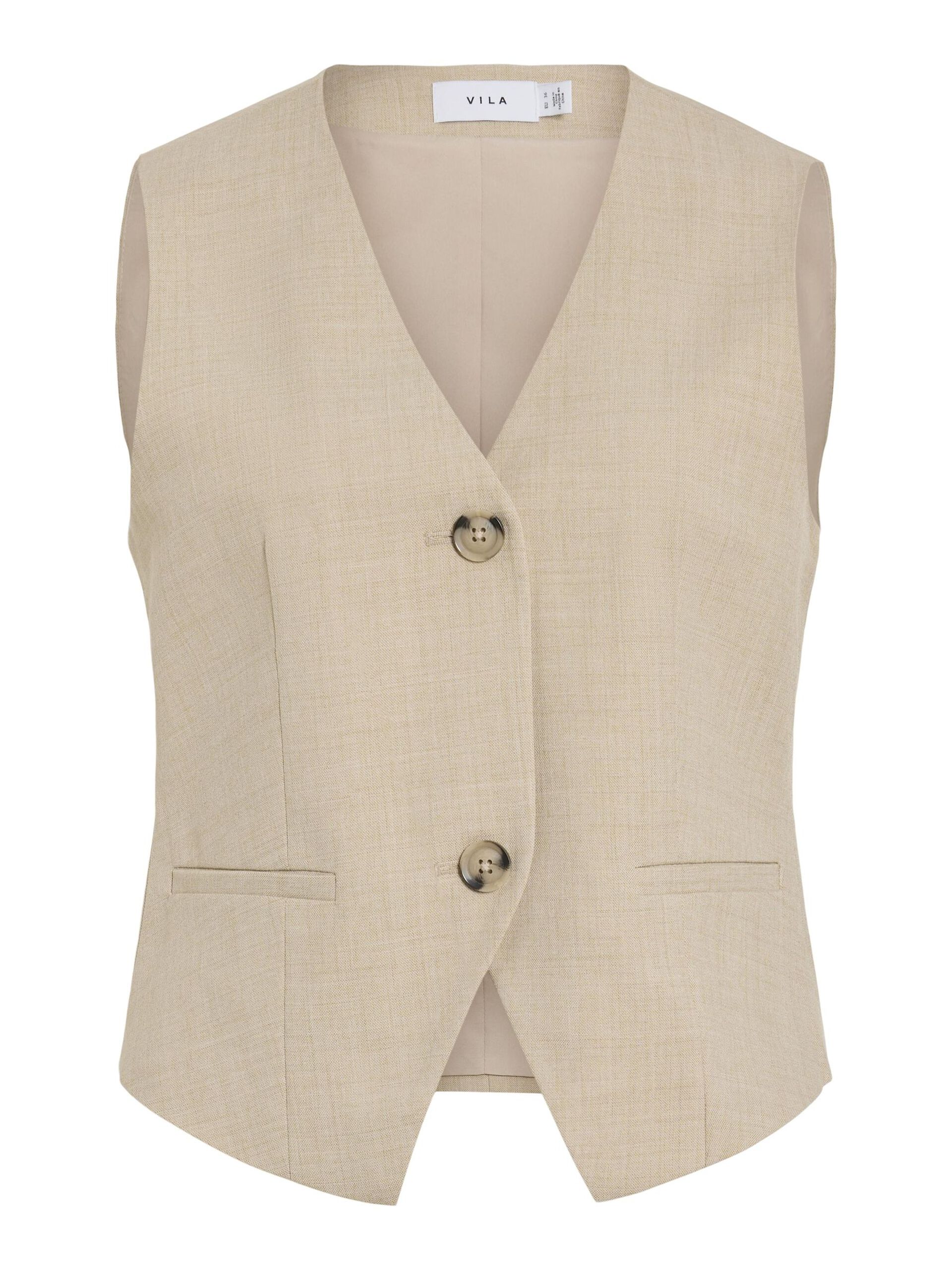 Rossa Waistcoat (Super Light/Natural Melange)