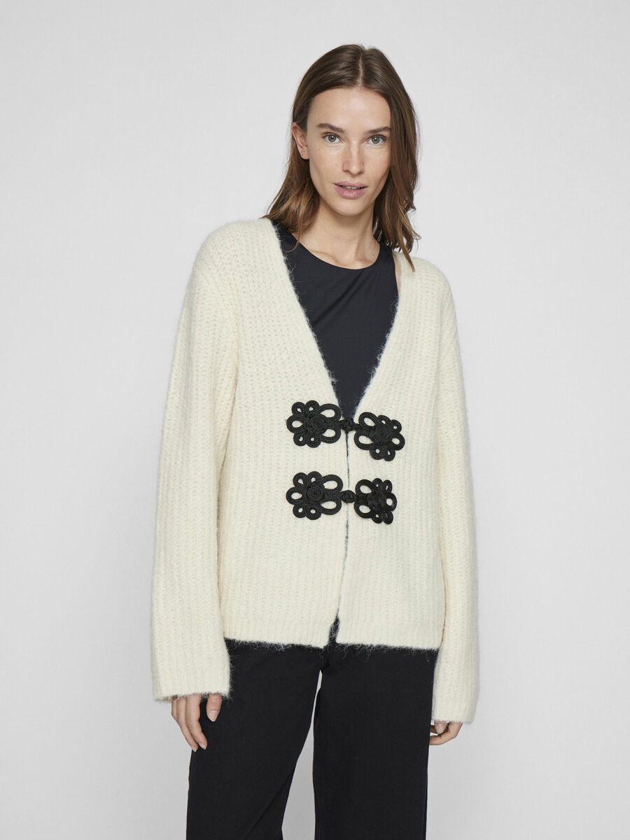 Mandy Cardigan (Birch/Black)