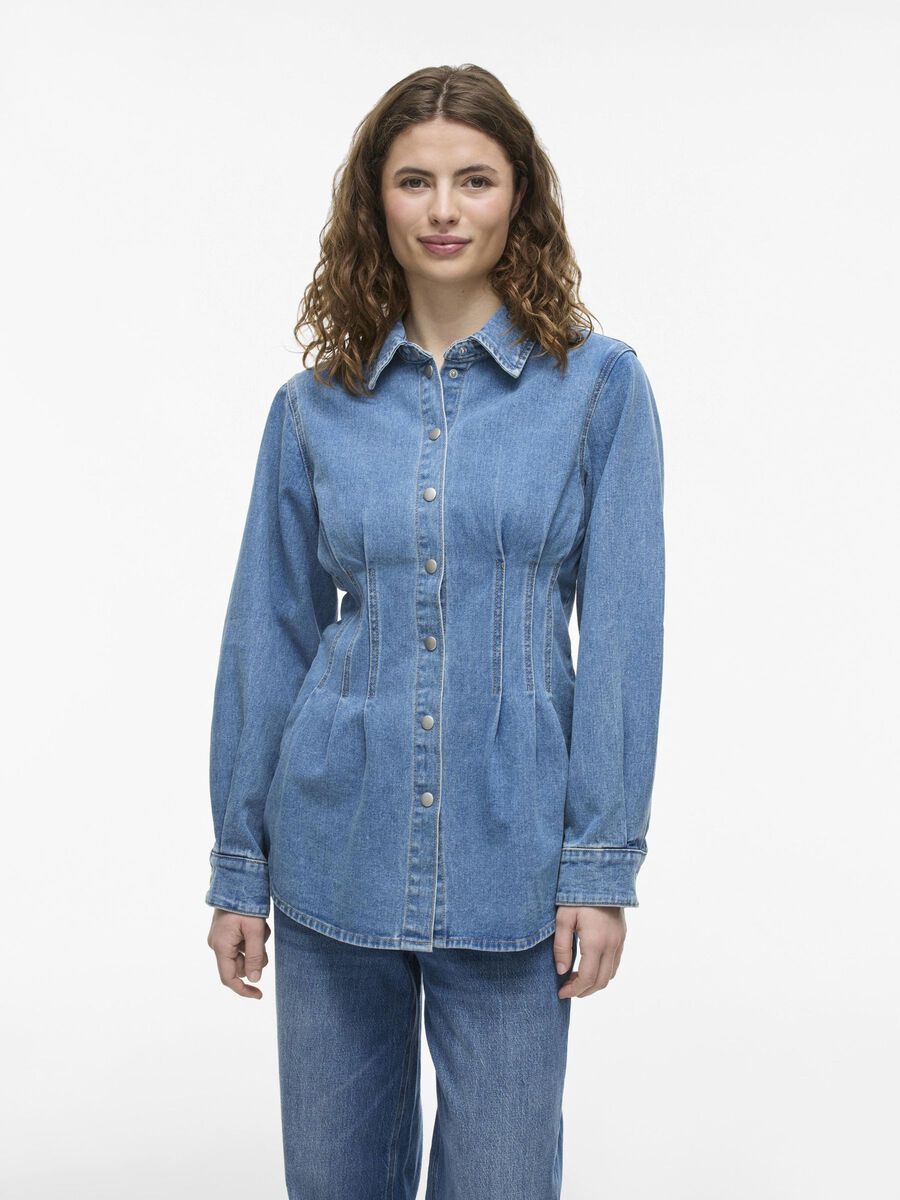 Sikka Denim Shirt (Medium Blue)