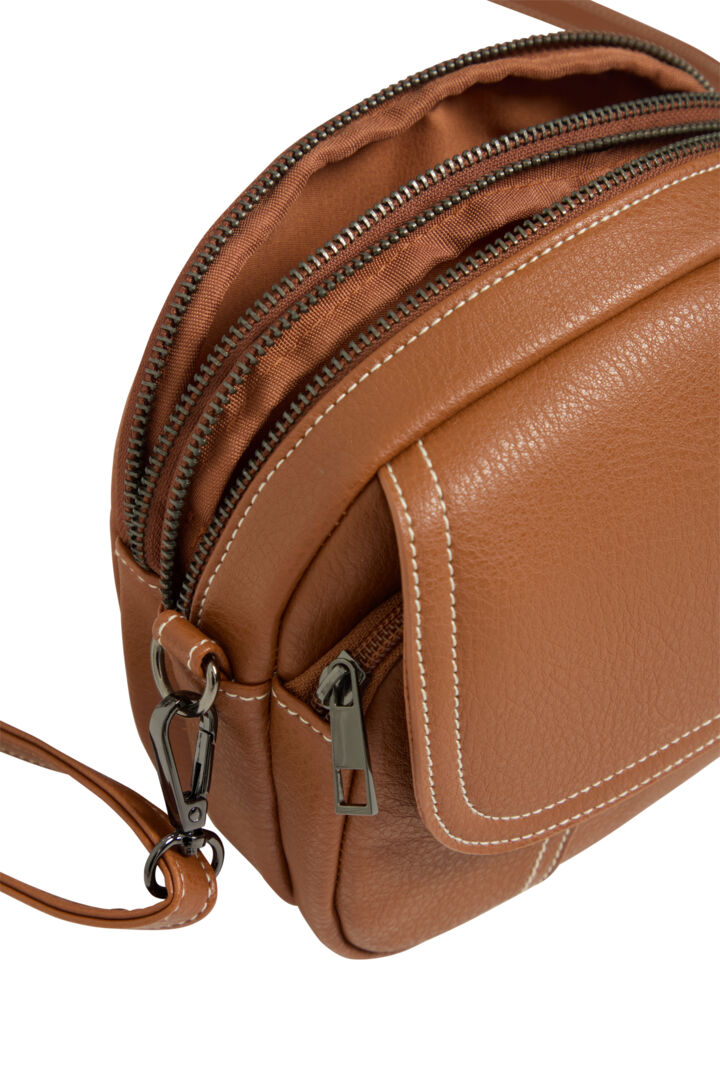 Kala Crossbody Bag (Cognac)