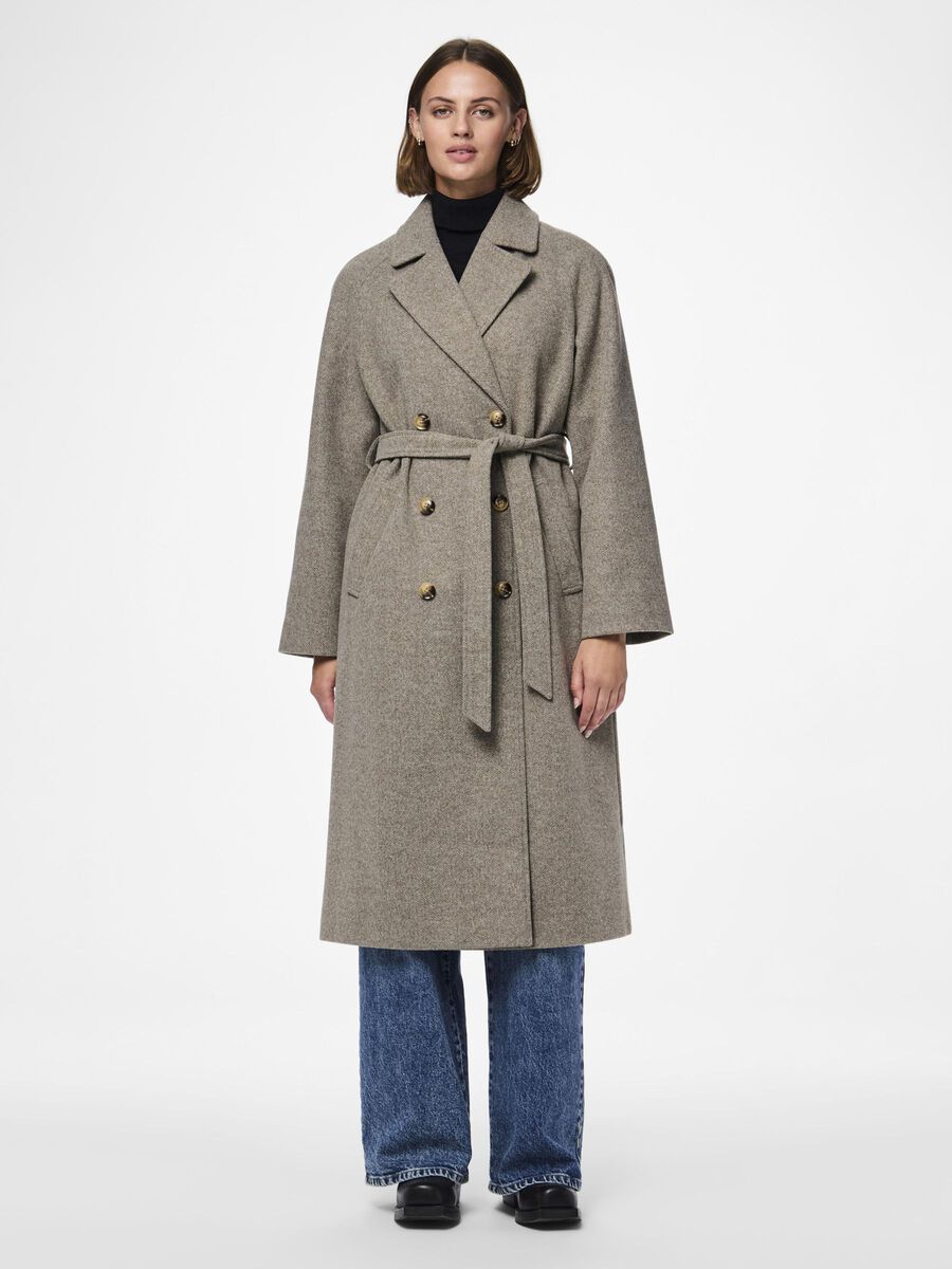 Marbel Long Coat (Morel)