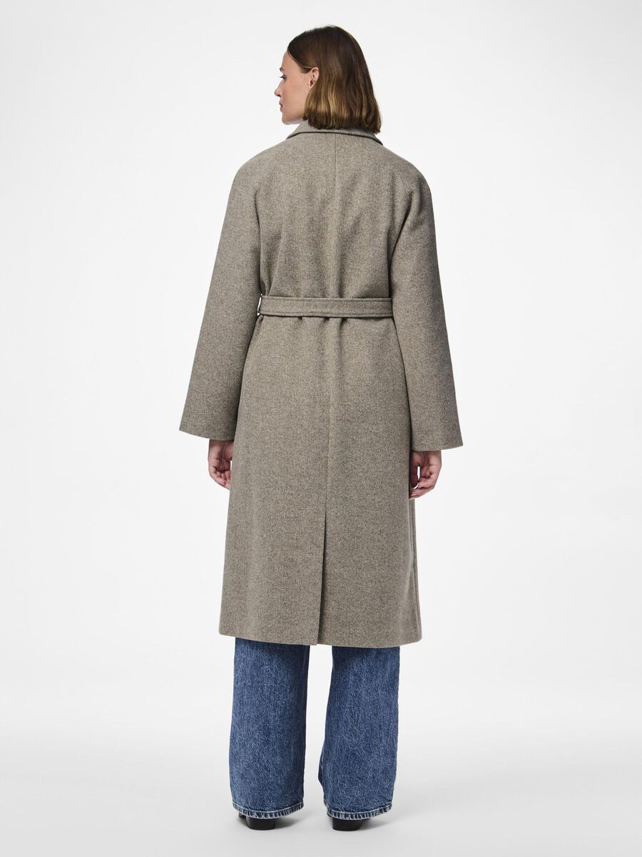 Marbel Long Coat (Morel)