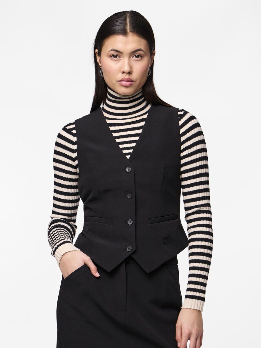 Marie Waistcoat (Black)