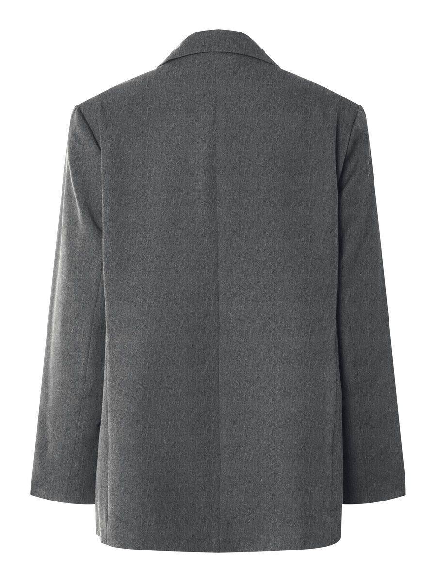 Kamil Loose Blazer (Dark Grey/Melange)