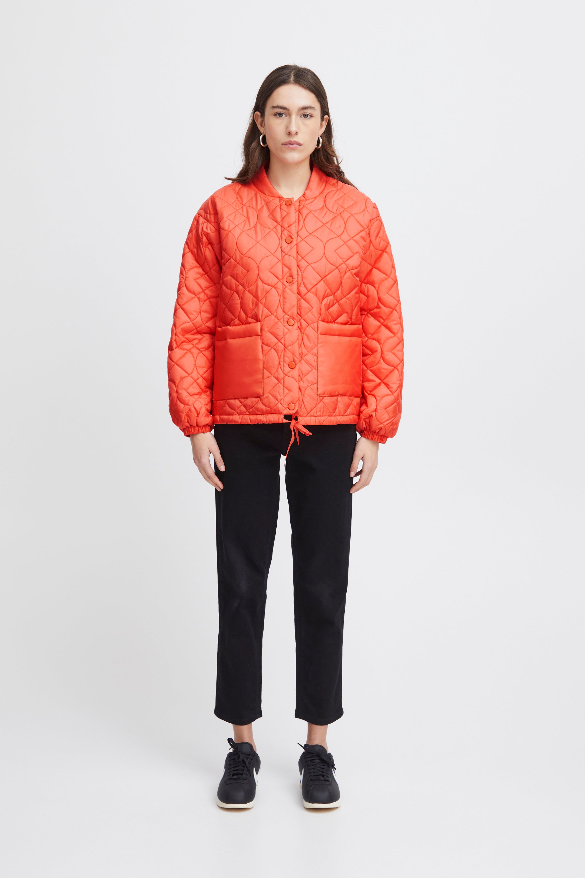 Foni Short Jacket Hot Coral