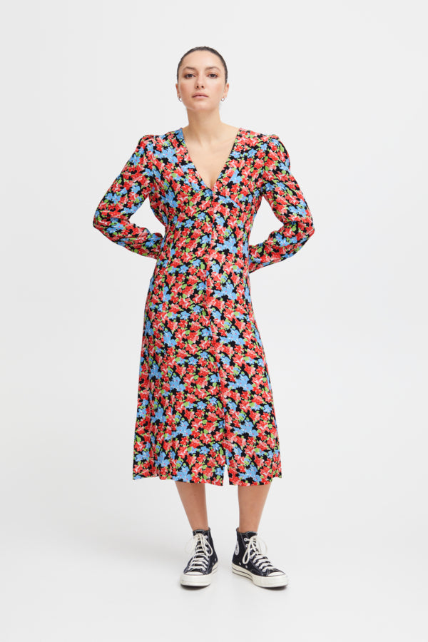 Rosalie Dress (Multi Floral)