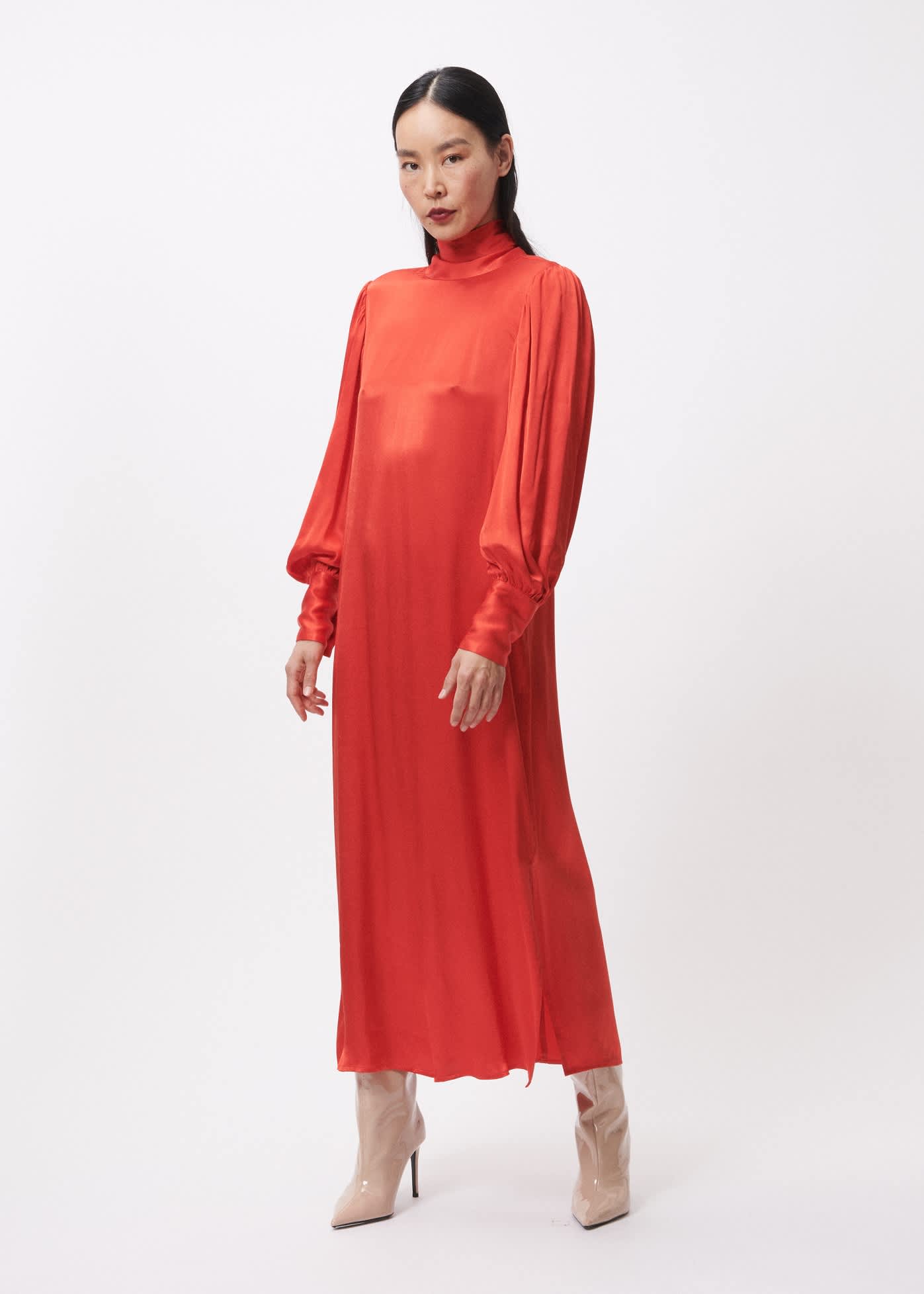 NOOR DRESS (RED)