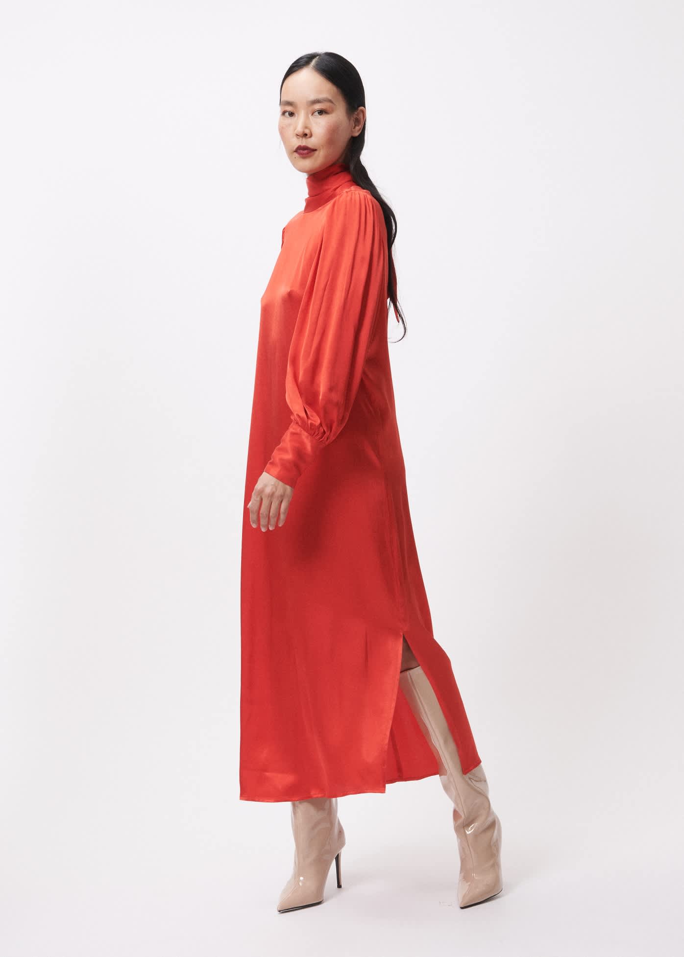 NOOR DRESS (RED)