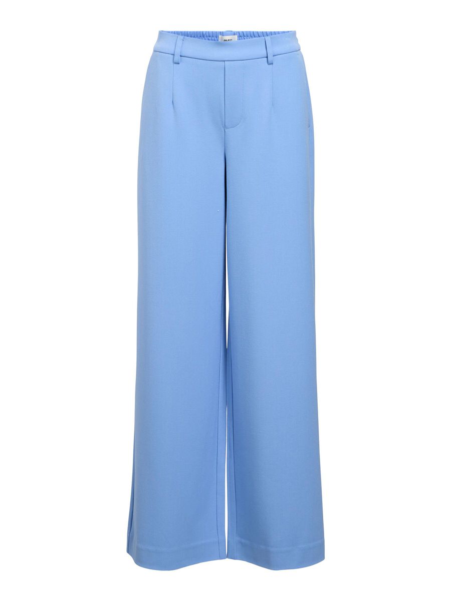 Lissey Wide Leg Pants (Cornflower Blue)