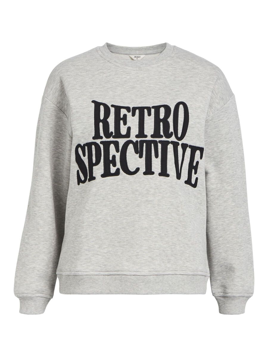 Rora Sweatshirt (Mela/Black Embroidered)