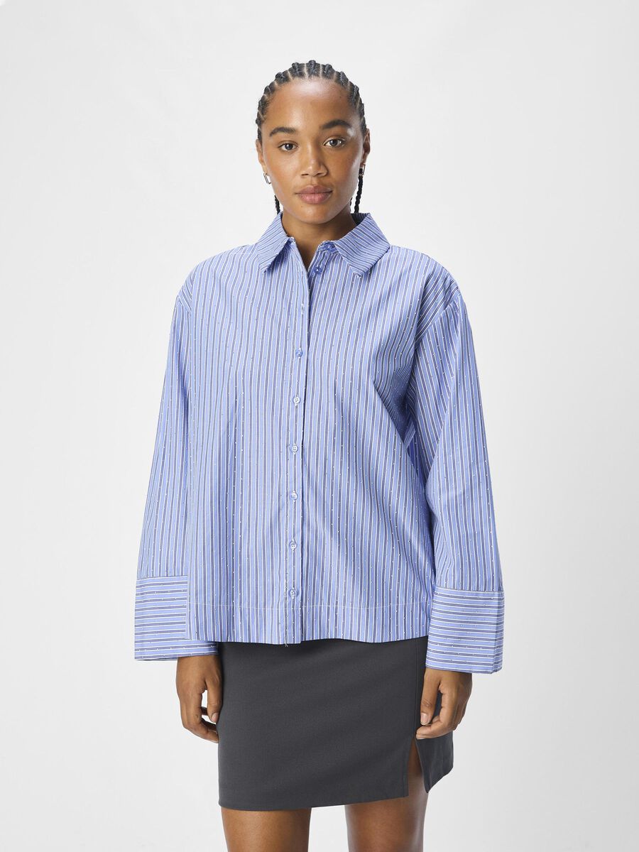 Rossa Glitter Shirt (Riverside/Stripes)