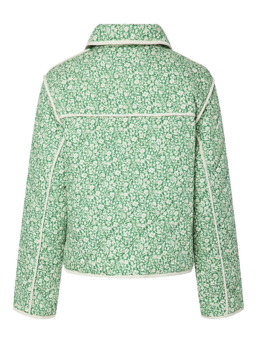 Rinna Quilted Jacket (Bright Green)