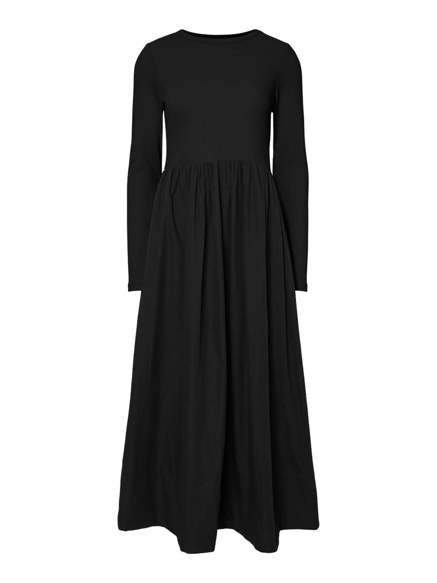 Mira Long Dress (Black)