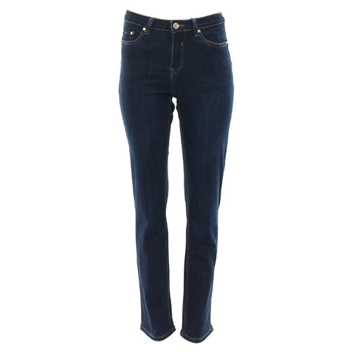 Georgia Straight Tummy Tuck Jeans Regular Leg (Mid Blue)