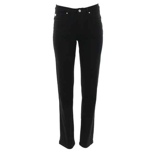 Joan Straight Jeans Short Leg (Black)