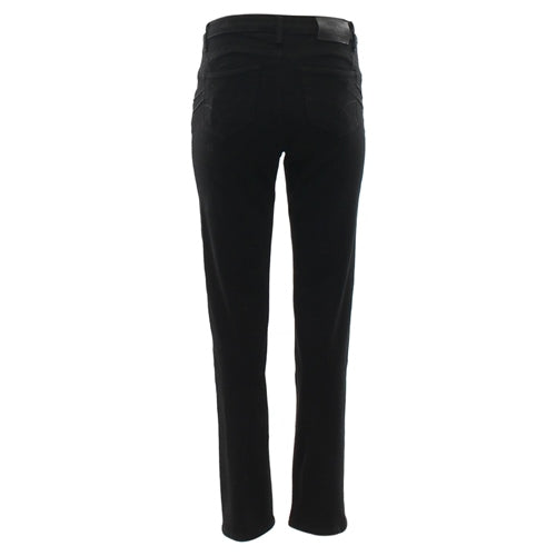 Joan Straight Jeans Short Leg (Black)