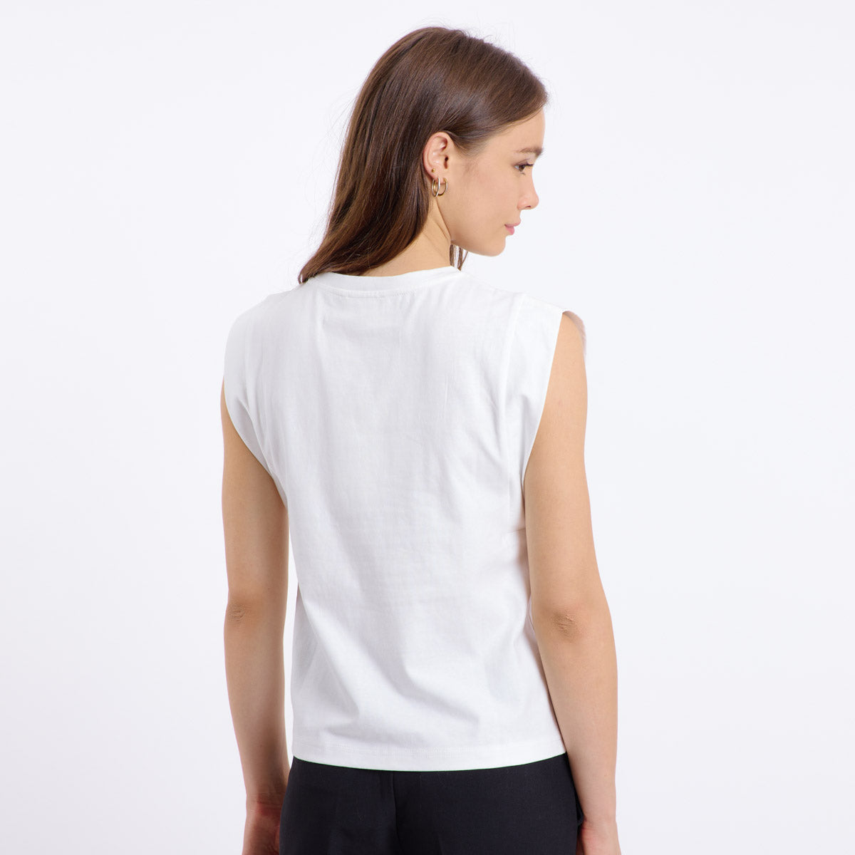 ANOUK T-SHIRT (WHITE/BLACK)