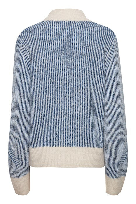 CARA STRIPE JUMPER (TRUE BLUE)