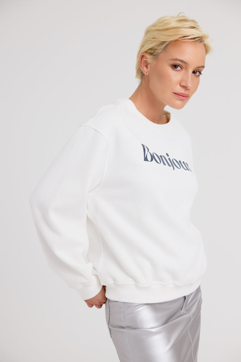 Mireille Sweatshirt (Off White)