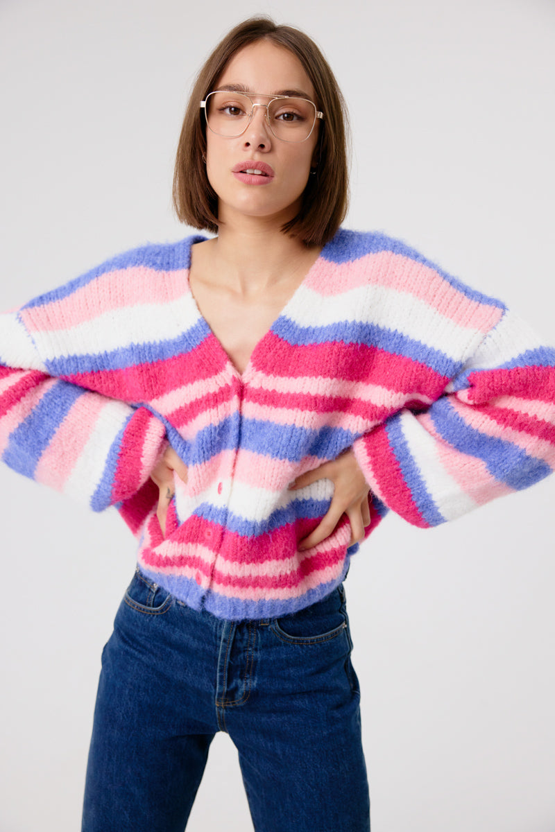 Dalva Cardigan (Pink)