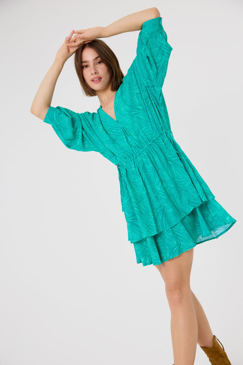 Jade Mini Dress (Green)