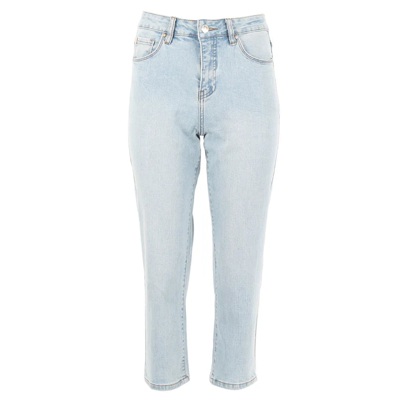 Cassidy Mom Jeans Regular (Ice Blue)