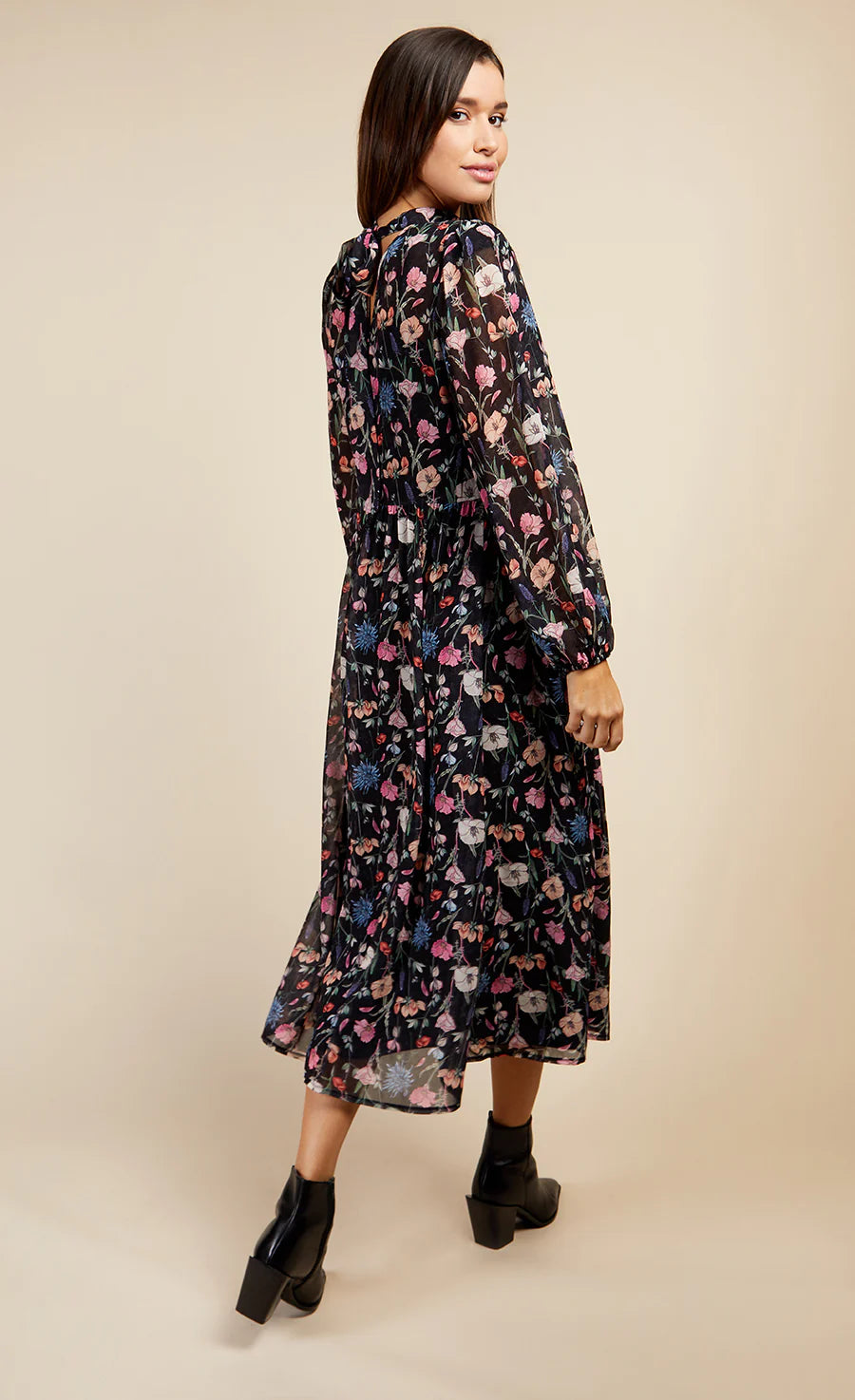 THE FLORENCE MIDAXI DRESS (FLORAL)