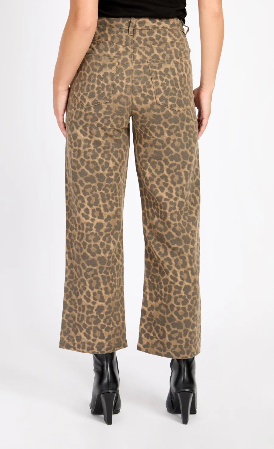 Alice Printed Jeans (Leopard)