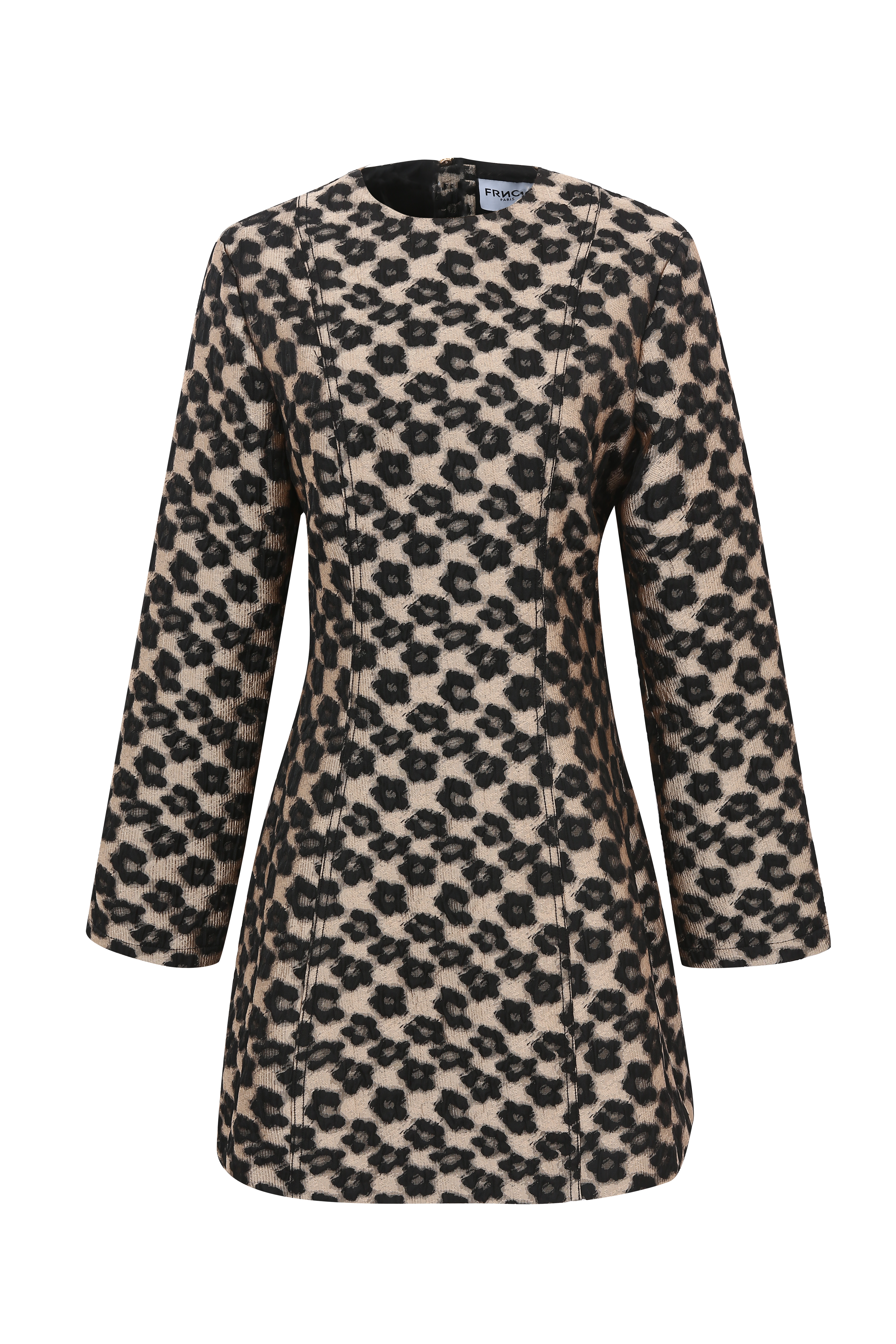 Letezia Mini Dress (Leopard)