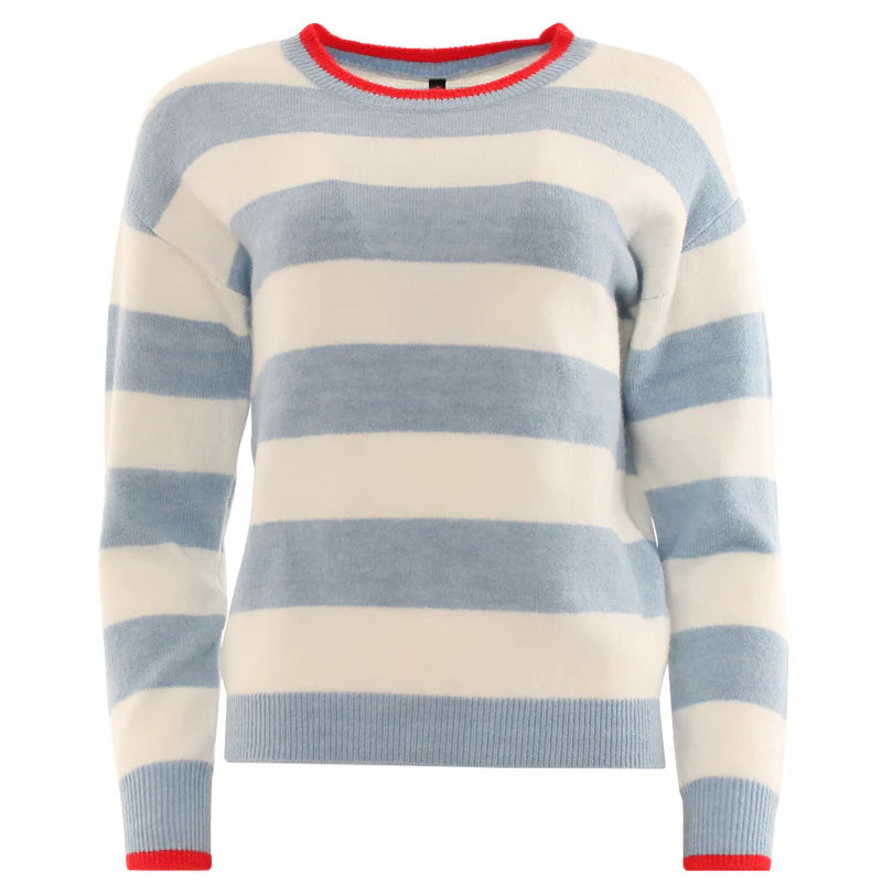 Harlee Stripe Jumper (Blue)