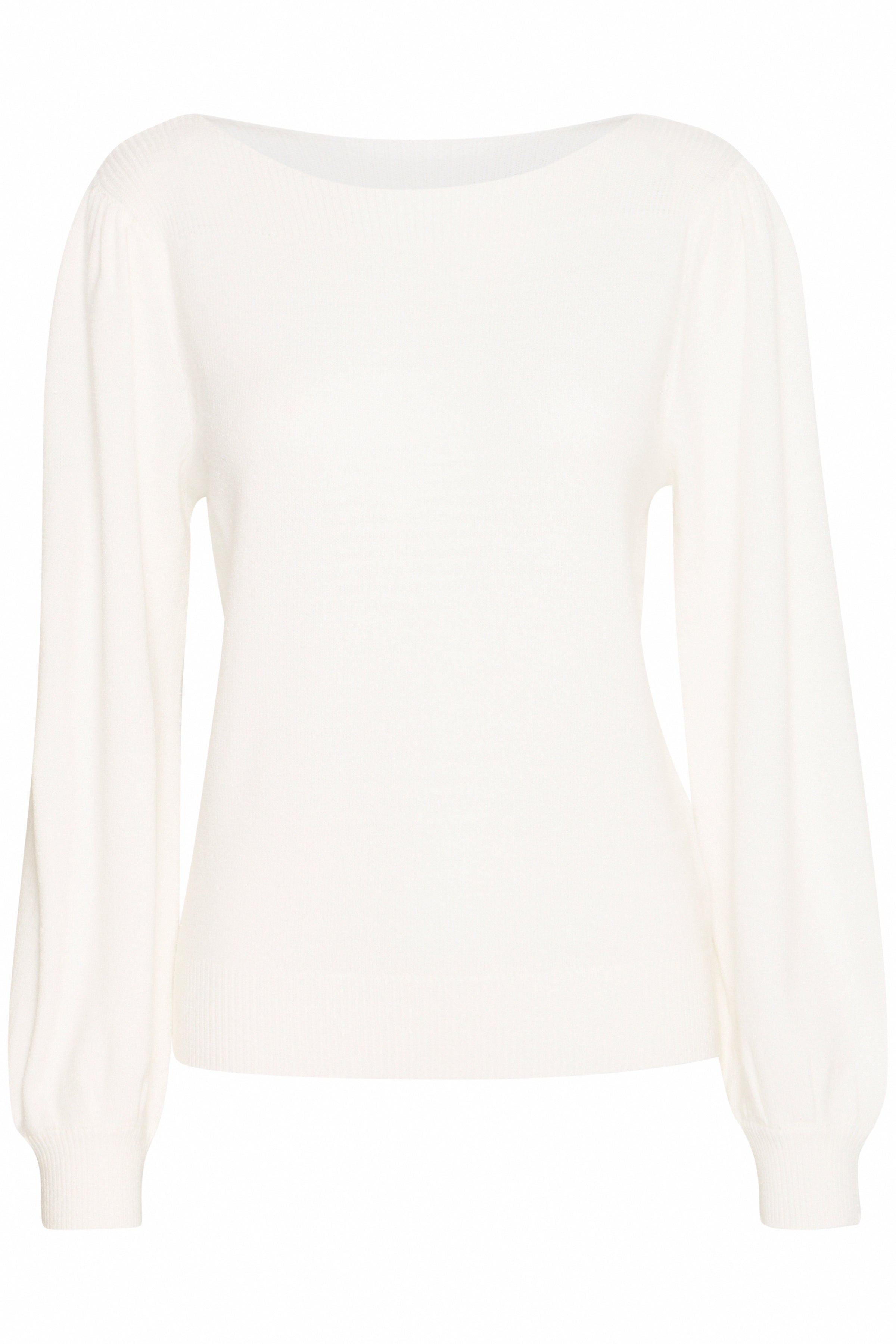 Virelle Boatneck Jumper (Cloud Dancer)