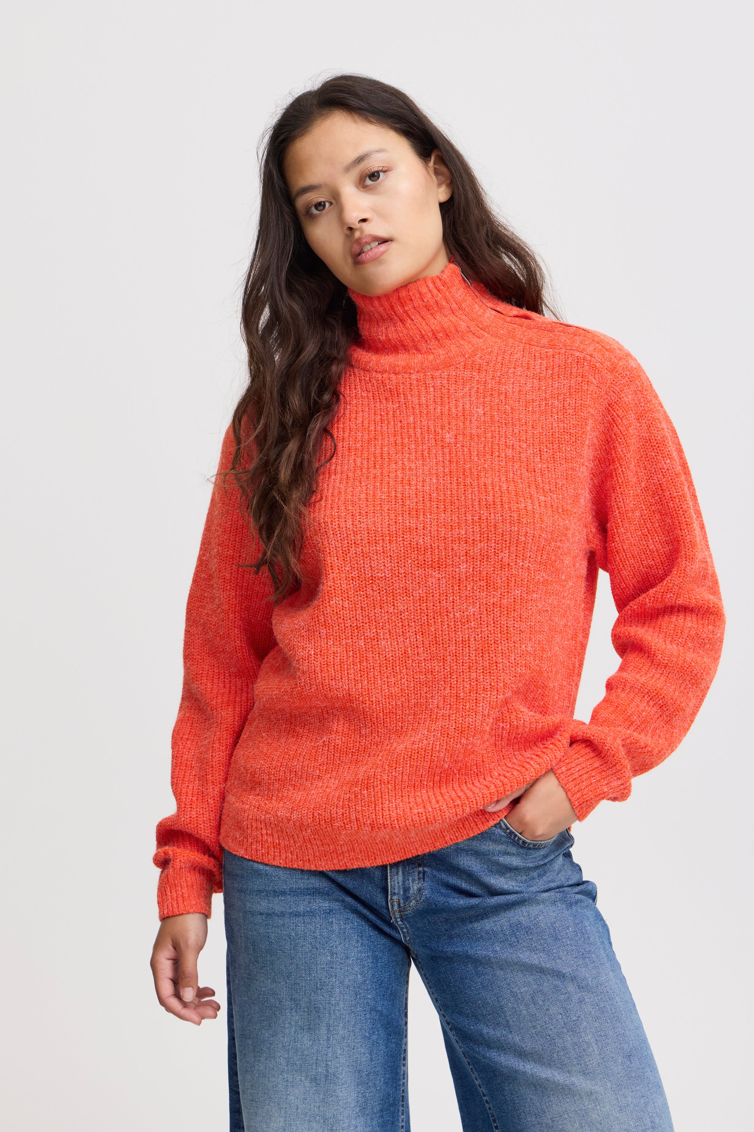 Novo Zipped Jumper (Orange)